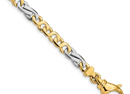 14k Two-tone Bracelets Style LK523 - Classique Jewelry Inc.