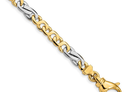 14k Two-tone Bracelets Style LK523 - Classique Jewelry Inc.
