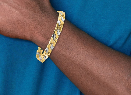 14k Two-tone Bracelets Style LK565 - Classique Jewelry Inc.