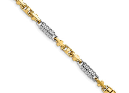 14k Two-tone Bracelets Style LK573 - Classique Jewelry Inc.