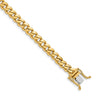 14K Hand Polished Miami Cuban Link with Box Catch Clasp Bracelet