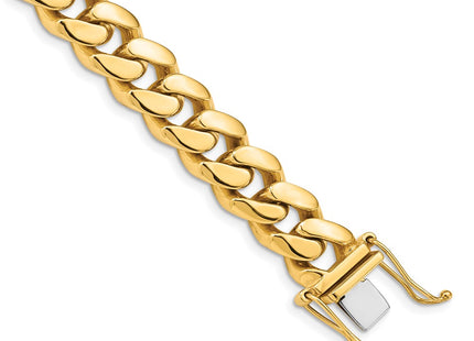 14K gold cuban link chain