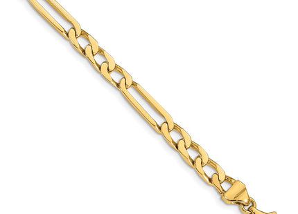 14K gold figaro link chain