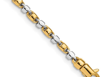 14k Two-tone Chains Style LK695 - Classique Jewelry Inc.