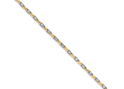 14k Two-tone Bracelets Style LK696 - Classique Jewelry Inc.