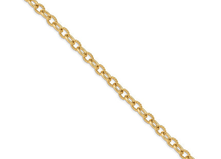 14K gold chain, further view