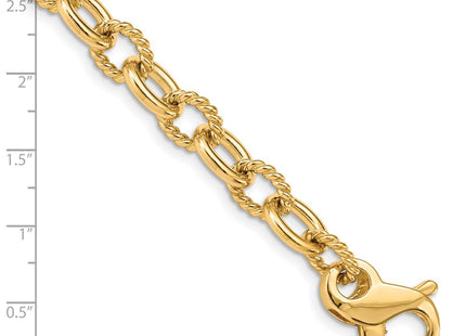 14k Yellow Gold Bracelets Style LK705 - Classique Jewelry Inc.