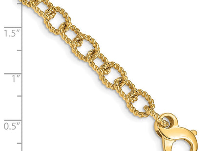 14k Yellow Gold Bracelets Style LK706 - Classique Jewelry Inc.