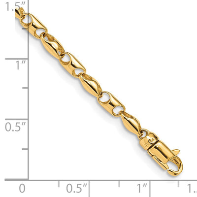 14K Fancy Link with Lobter Clasp Necklace