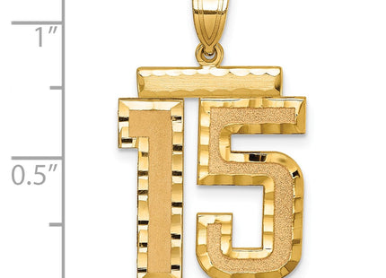 14k Yellow Gold Jewelry Style LN15 - Classique Jewelry Inc.
