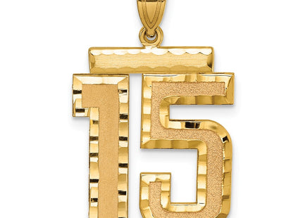 14k Yellow Gold Jewelry Style LN15 - Classique Jewelry Inc.