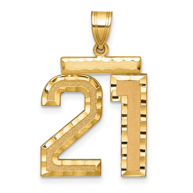 14k Yellow Gold Jewelry Style LN21 - Classique Jewelry Inc.