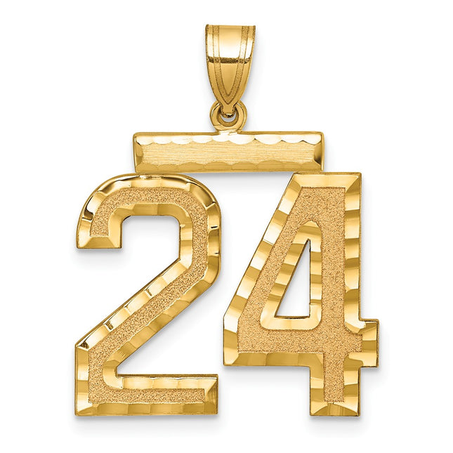 14k Yellow Gold Jewelry Style LN24 - Classique Jewelry Inc.