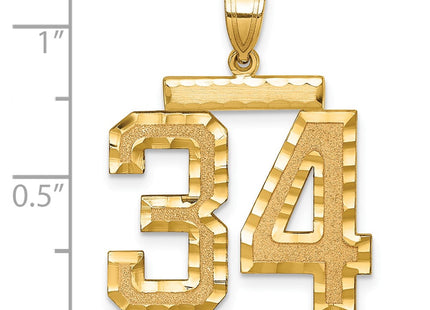 14k Yellow Gold Jewelry Style LN34 - Classique Jewelry Inc.