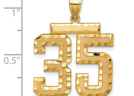 14k Yellow Gold Jewelry Style LN35 - Classique Jewelry Inc.