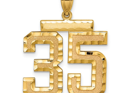 14k Yellow Gold Jewelry Style LN35 - Classique Jewelry Inc.