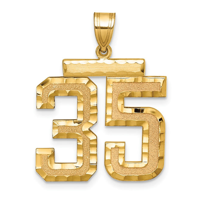 14k Yellow Gold Jewelry Style LN35 - Classique Jewelry Inc.