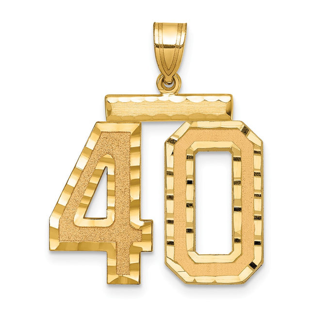 14k Yellow Gold Jewelry Style LN40 - Classique Jewelry Inc.