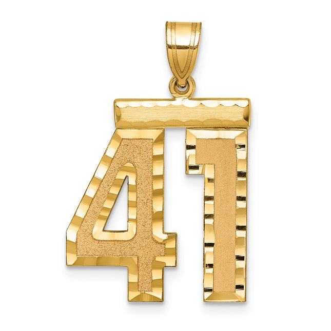 14k Yellow Gold Jewelry Style LN41 - Classique Jewelry Inc.