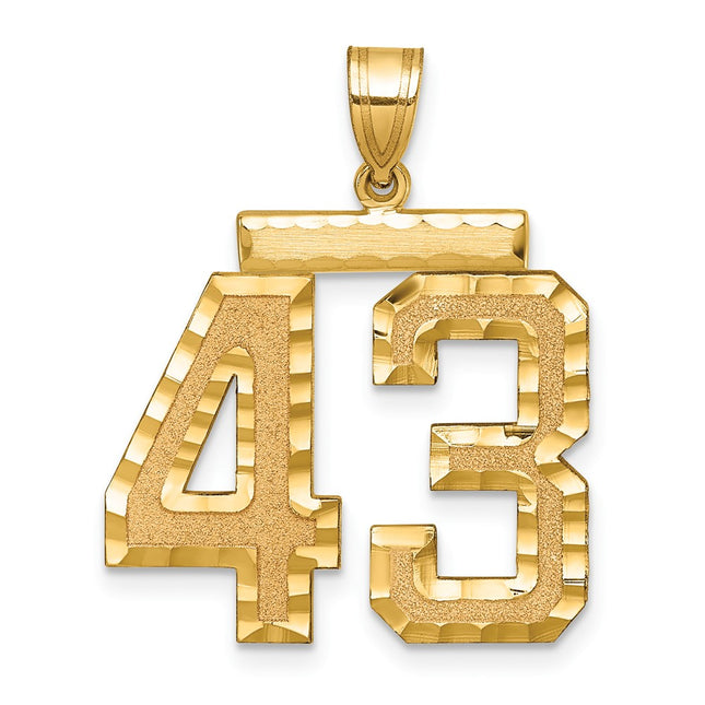 14k Yellow Gold Jewelry Style LN43 - Classique Jewelry Inc.