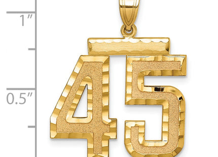 14k Yellow Gold Jewelry Style LN45 - Classique Jewelry Inc.