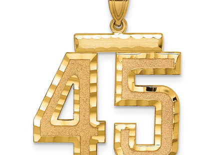 14k Yellow Gold Jewelry Style LN45 - Classique Jewelry Inc.