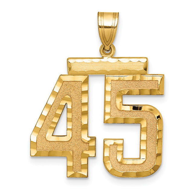 14k Yellow Gold Jewelry Style LN45 - Classique Jewelry Inc.