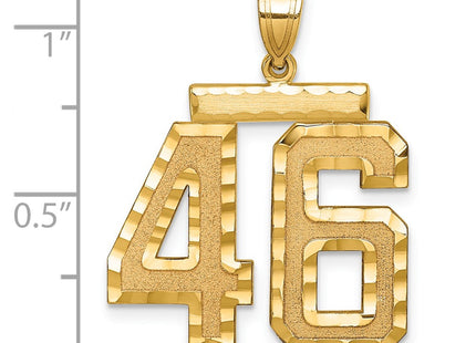 14k Yellow Gold Jewelry Style LN46 - Classique Jewelry Inc.