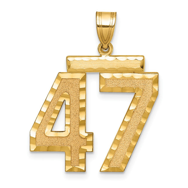 14k Yellow Gold Jewelry Style LN47 - Classique Jewelry Inc.
