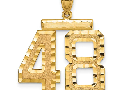 14k Yellow Gold Jewelry Style LN48 - Classique Jewelry Inc.