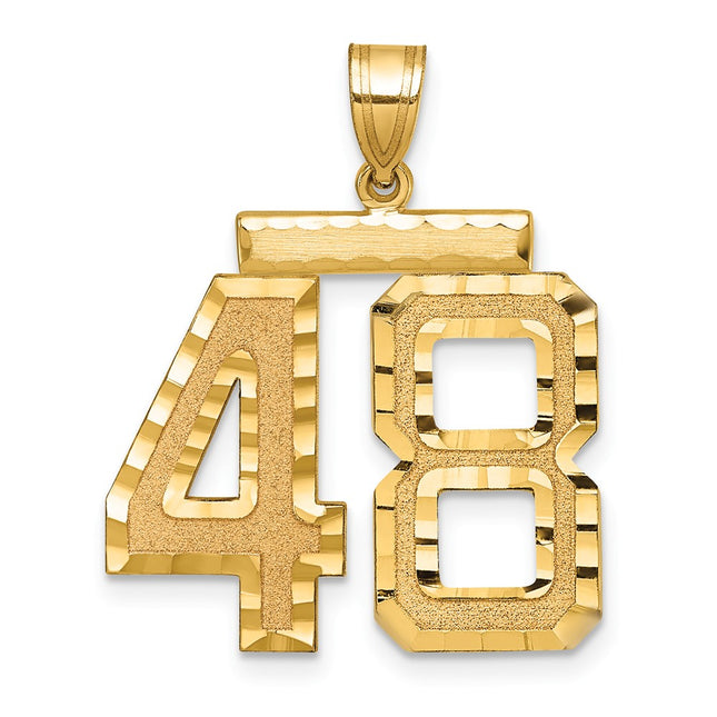 14k Yellow Gold Jewelry Style LN48 - Classique Jewelry Inc.