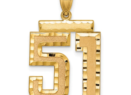 14k Yellow Gold Jewelry Style LN51 - Classique Jewelry Inc.