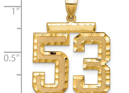 10k Yellow Gold Jewelry Style 10LN53 - Classique Jewelry Inc.