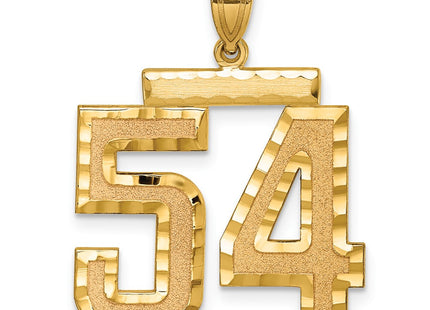 14k Yellow Gold Jewelry Style LN54 - Classique Jewelry Inc.