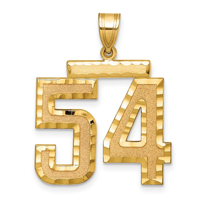 14k Yellow Gold Jewelry Style LN54 - Classique Jewelry Inc.