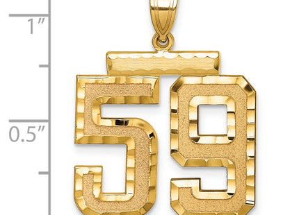 14k Yellow Gold Jewelry Style LN59 - Classique Jewelry Inc.