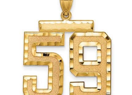 14k Yellow Gold Jewelry Style LN59 - Classique Jewelry Inc.