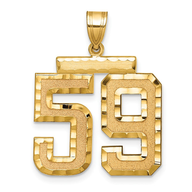 14k Yellow Gold Jewelry Style LN59 - Classique Jewelry Inc.