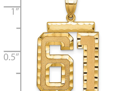 14k Yellow Gold Jewelry Style LN61 - Classique Jewelry Inc.