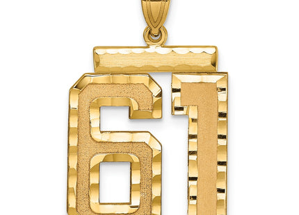 14k Yellow Gold Jewelry Style LN61 - Classique Jewelry Inc.