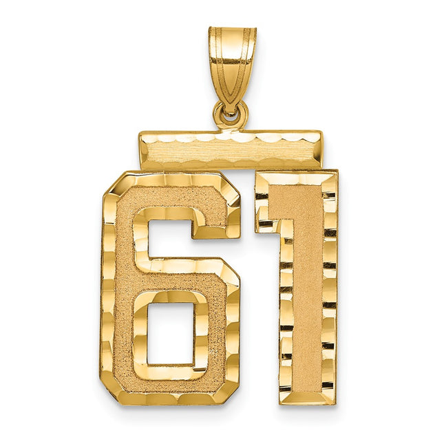 14k Yellow Gold Jewelry Style LN61 - Classique Jewelry Inc.