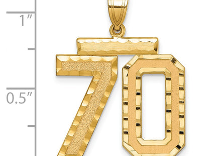 14k Yellow Gold Jewelry Style LN70 - Classique Jewelry Inc.