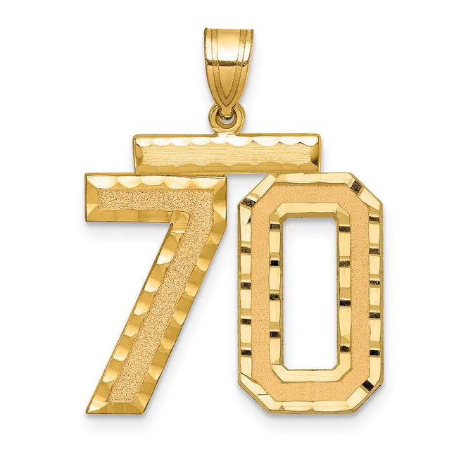 14k Yellow Gold Jewelry Style LN70 - Classique Jewelry Inc.