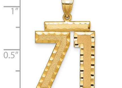 14k Yellow Gold Jewelry Style LN71 - Classique Jewelry Inc.