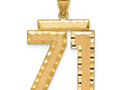 14k Yellow Gold Jewelry Style LN71 - Classique Jewelry Inc.