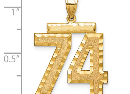 14k Yellow Gold Jewelry Style LN74 - Classique Jewelry Inc.