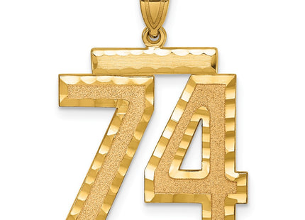 14k Yellow Gold Jewelry Style LN74 - Classique Jewelry Inc.