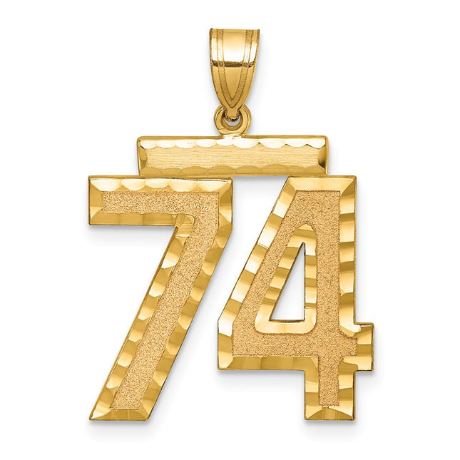 14k Yellow Gold Jewelry Style LN74 - Classique Jewelry Inc.