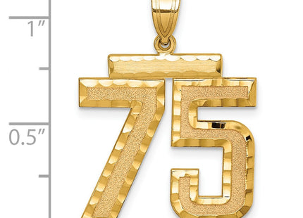 14k Yellow Gold Jewelry Style LN75 - Classique Jewelry Inc.
