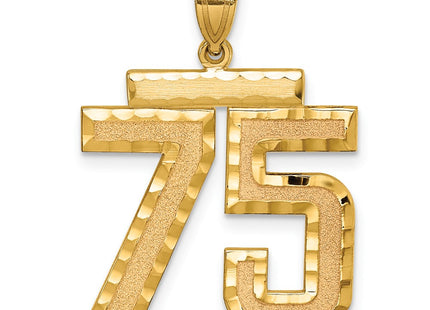 14k Yellow Gold Jewelry Style LN75 - Classique Jewelry Inc.